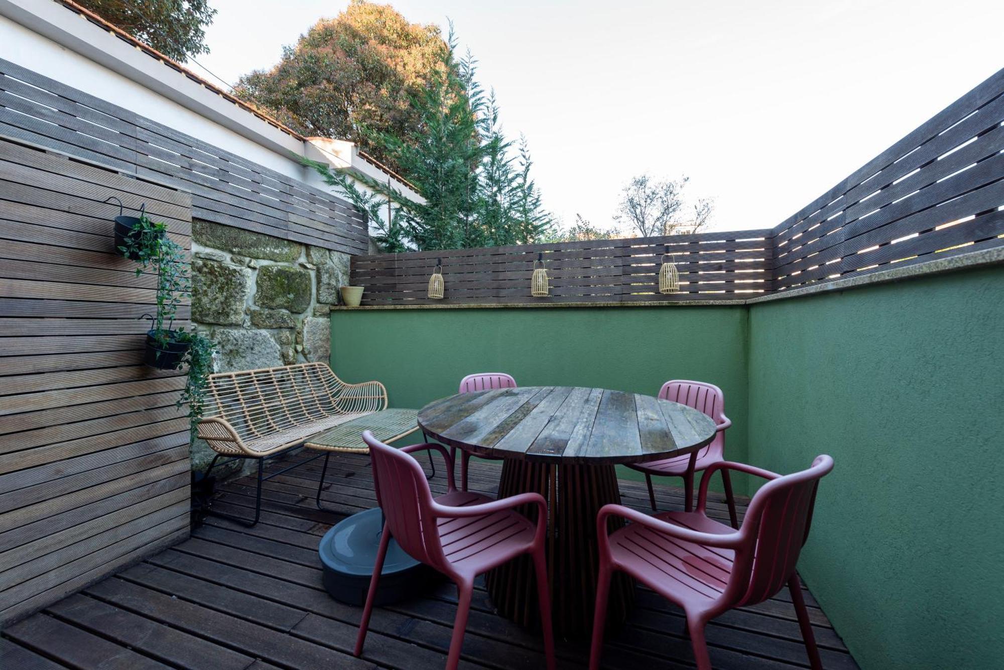 Exotic Flat With Shared Pool & Garden Apartment Porto Bagian luar foto