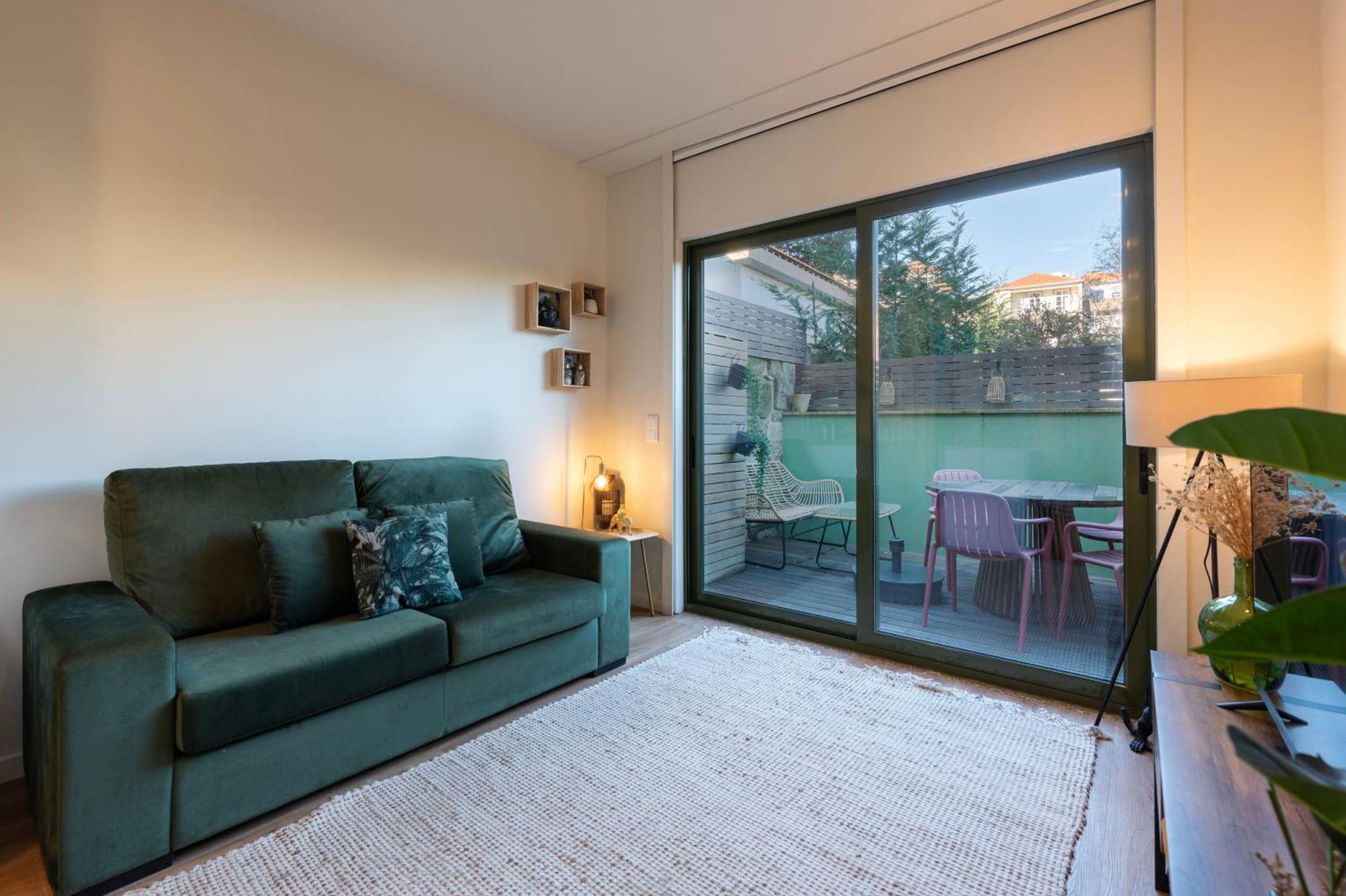 Exotic Flat With Shared Pool & Garden Apartment Porto Bagian luar foto