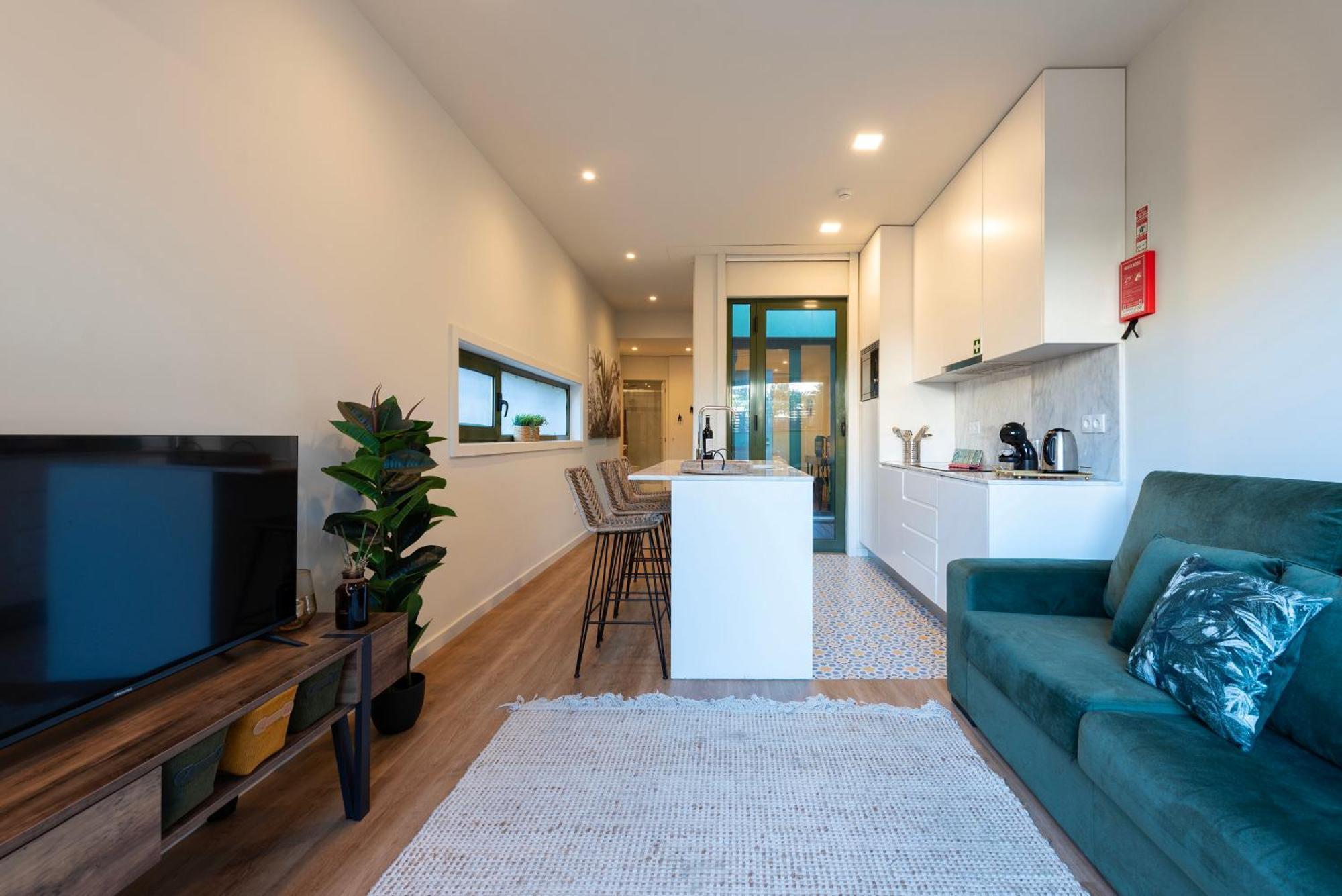 Exotic Flat With Shared Pool & Garden Apartment Porto Bagian luar foto