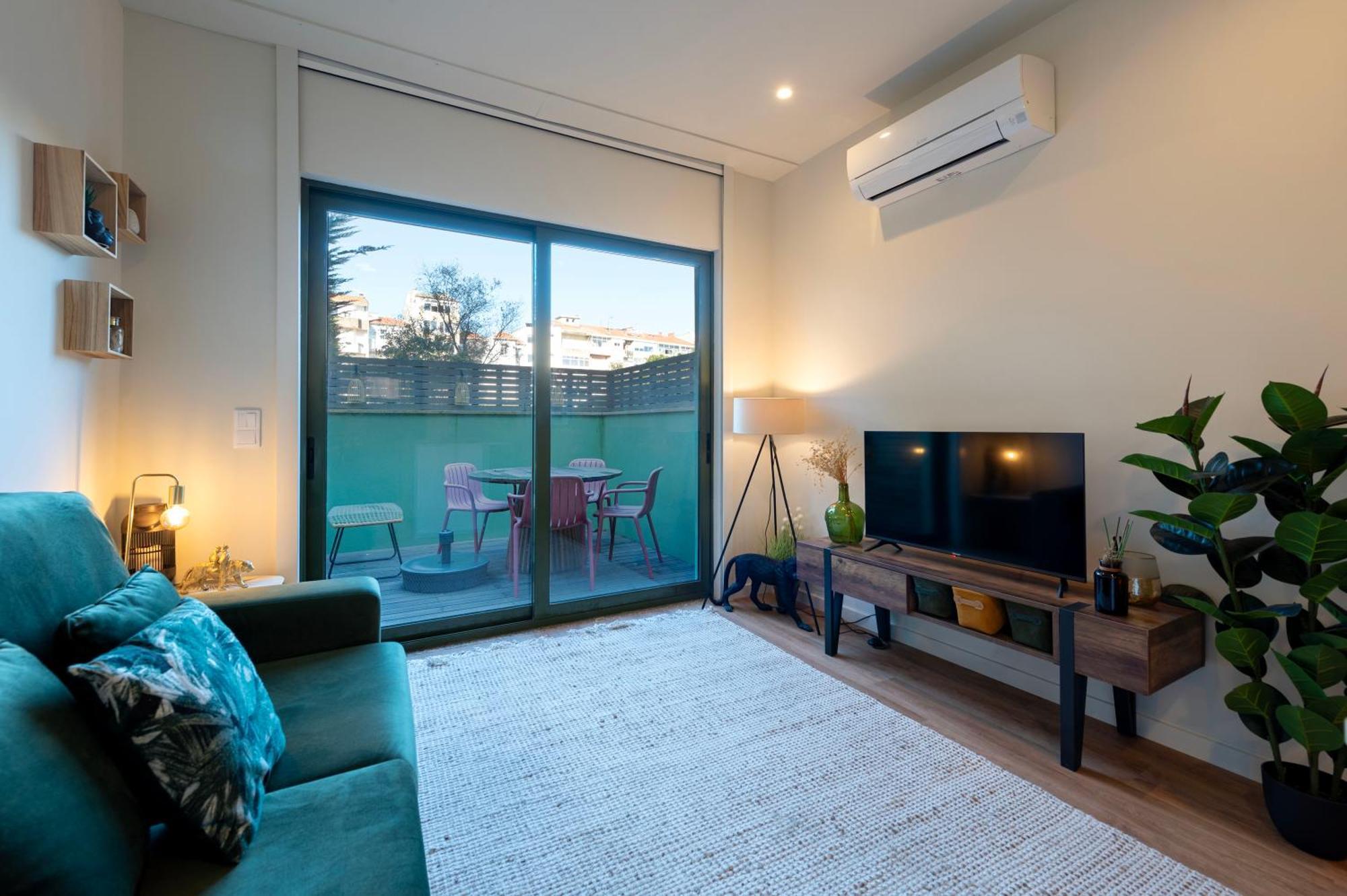Exotic Flat With Shared Pool & Garden Apartment Porto Bagian luar foto